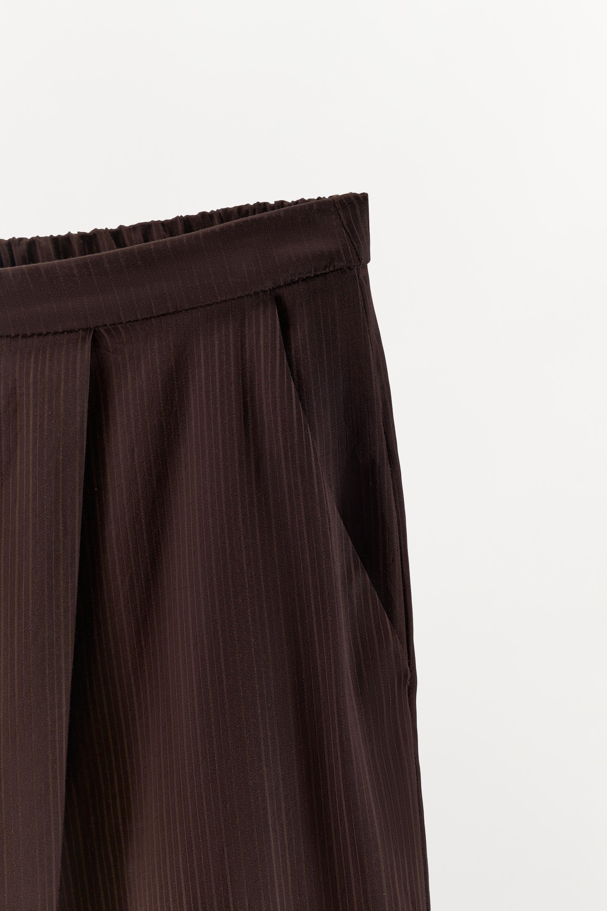 CONTRAST STRIPE PAJAMA PANTS